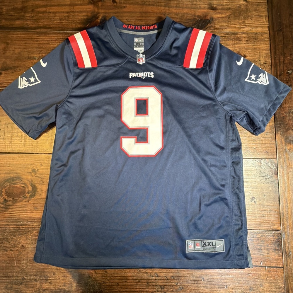 Nike New England Patriots Matthew Judon #9 NFL Jersey Men's XXL Blue